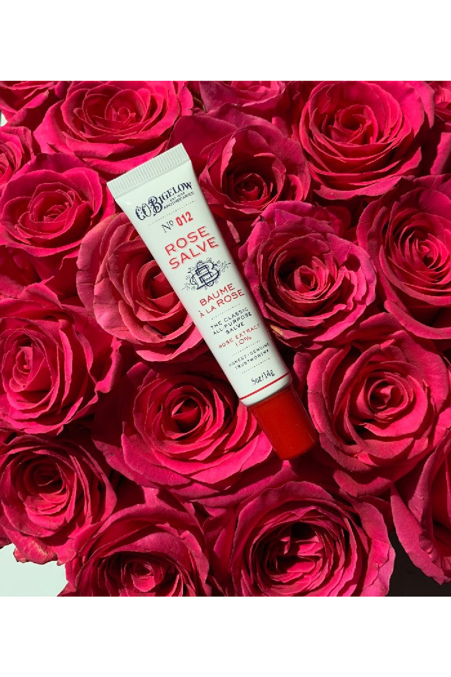 Rose Salve Tube - Trio soapandwaternewport Rose Salve Tube - Trio soapandwaternewport