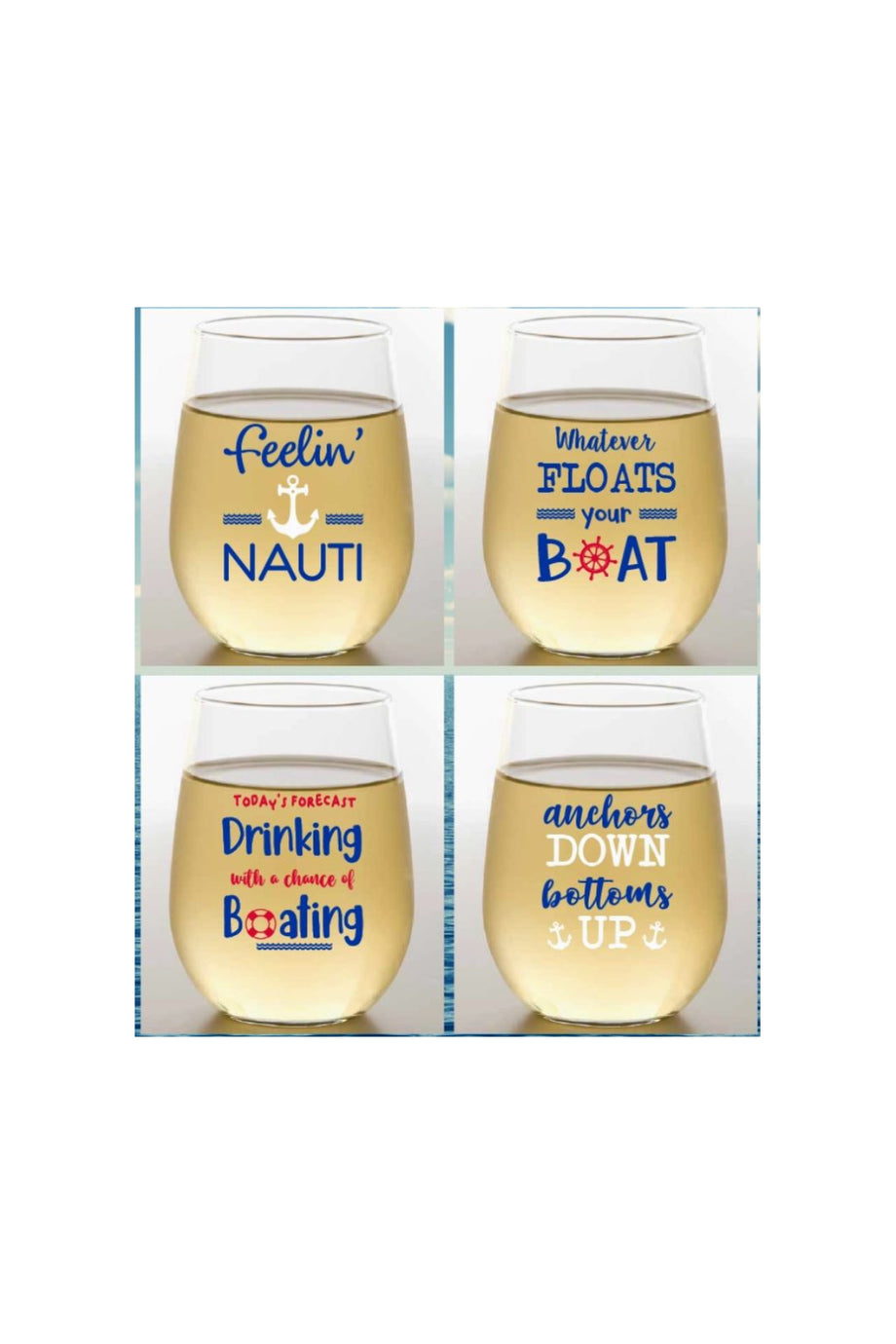 Boat Life Shatterproof Wine Glasses