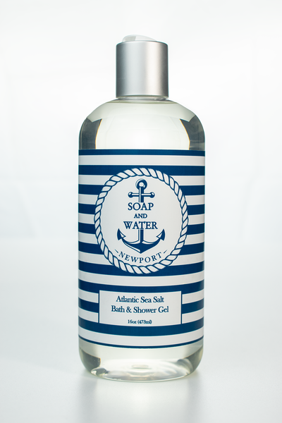 Atlantic Sea Salt Body Wash | Soap & Water Newport Exclusive