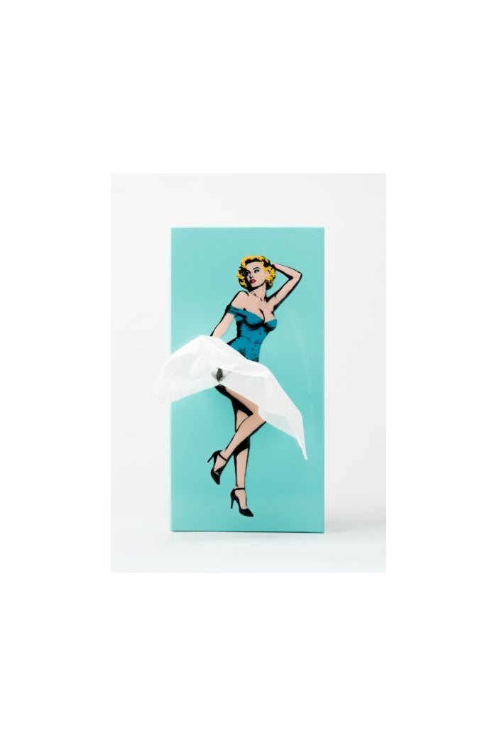 Flying Skirt Tissue Box